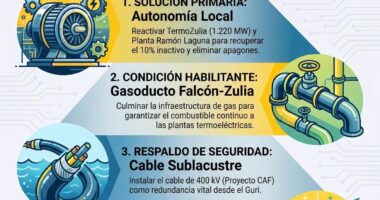 Elías Matta propone recuperación total del parque termoeléctrico para resolver crisis eléctrica del Zulia